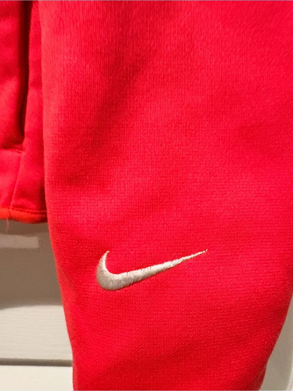 Nike Red Therma-FIT Full-Zip Hoodie Size Small